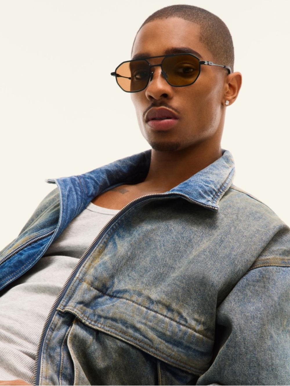 Quay Australia EN ROUTE Sunglasses Matte Frame Tan Lens